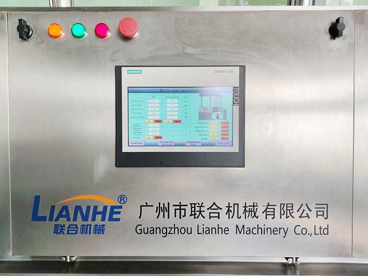 LIANHE 30-50L Hydraulic Type Cream Vacuum Emulsifying Mixer Manufacturer - Image 2