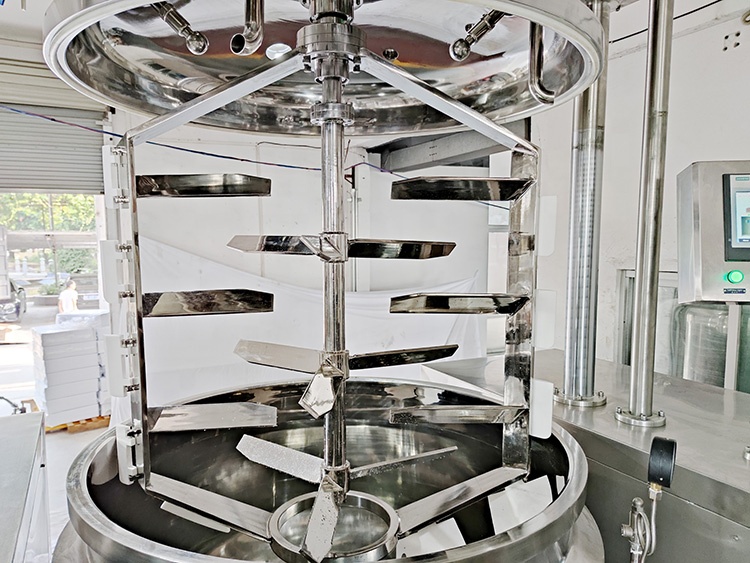 Pabrik Produsen Mixer Homogenizer Vakum Krim Kosmetik Berkualitas Tinggi - Gambar 3