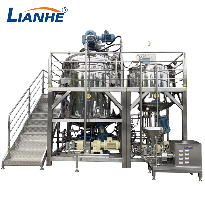 vacuum emulsifying mixer